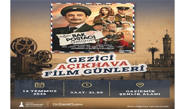 Gezici Açıkhava Film Günleri İzmir'i dolaşıyor
