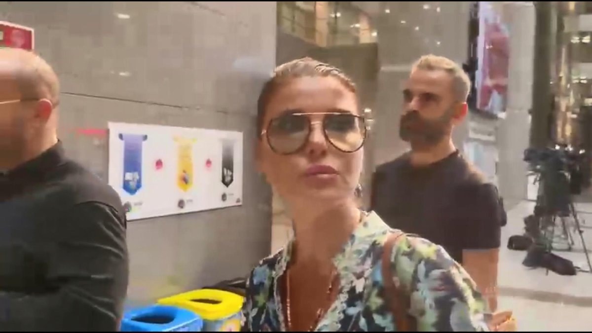 Gülben Ergen, Ahbap soruşturmasında ifade vermek için adliyede