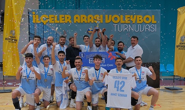 İlçeler Arası Voleybol Turnuvası'nda Şampiyon Hadim