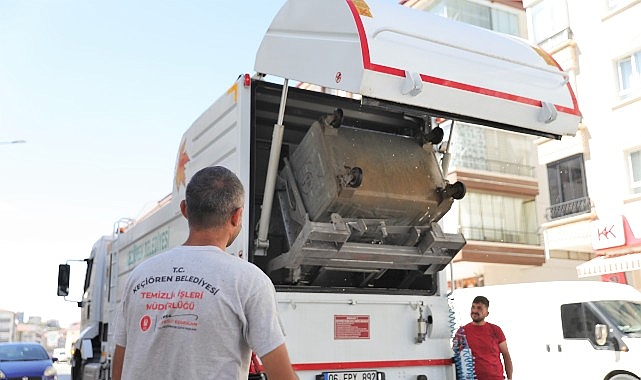 Keçiören'de Kesintisiz Temizlik Mesaisi