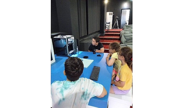 Konak'ta çocuklara 3D tasarım ve üretim fırsatı