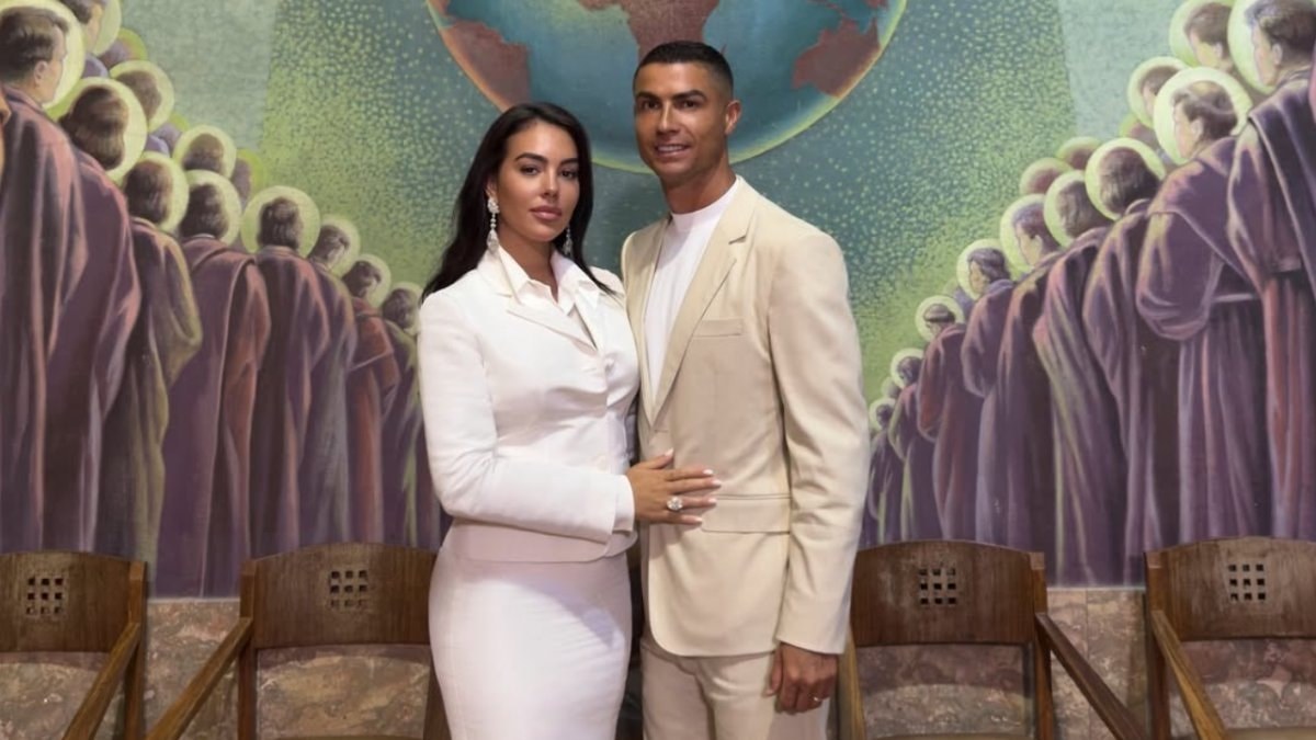 Cristiano Ronaldo ve Georgina'nın düğününden kareler