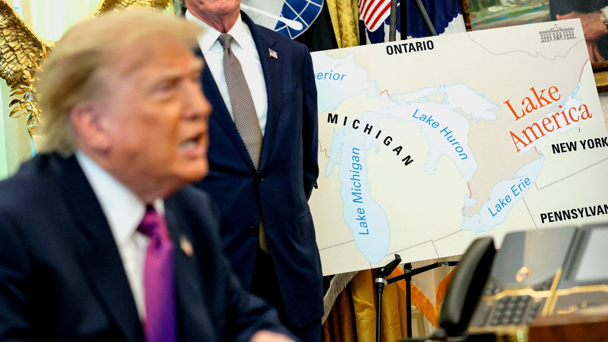 Trump’tan Kanada hamlesi: Ontario Gölü’nün adını 'Amerika' yaptı