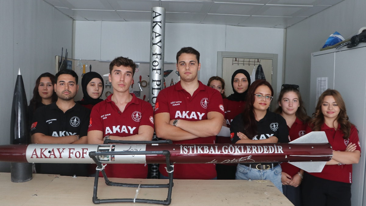 Adanalı öğrencilerin roketleri TEKNOFEST’te iki kategoride üçüncü oldu