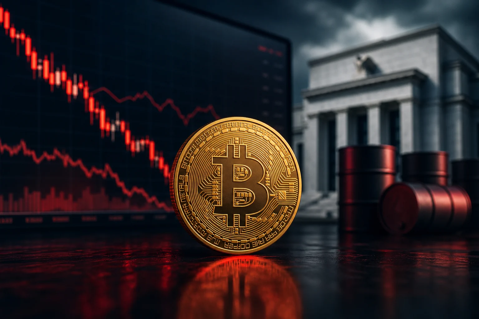 Bitcoin, yükselen ABD tahvil faizleri ve petrol fiyatları sonrası 82.600 dolara kadar geriledi