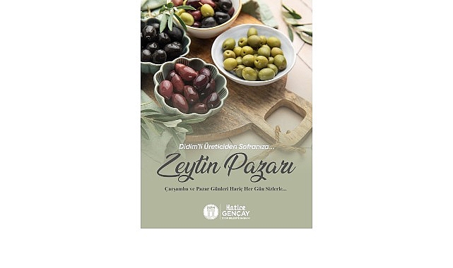 Didim Belediye Başkanı Hatice Gençay: "Zeytin Üreticilerimiz İçin Yeni Bir Satış Alanı Oluşturuyoruz"
