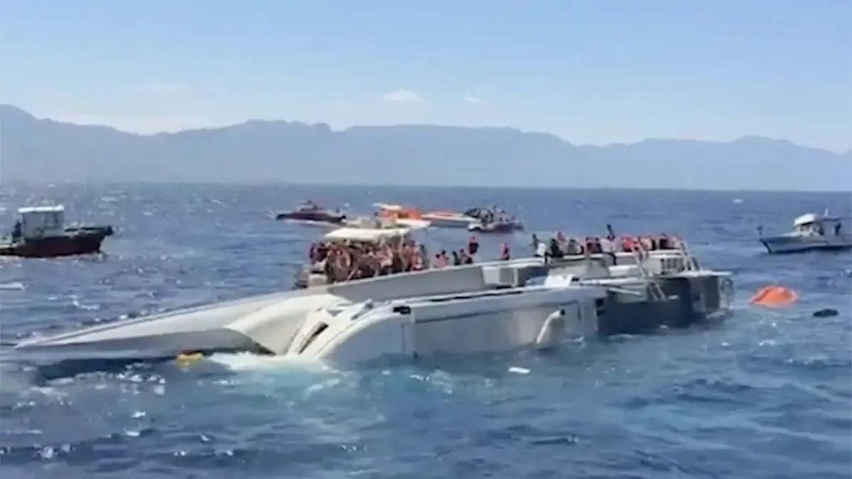 Girne açıklarında batan gemideki kayıp yakınlarından DNA örnekleri alınmaya başlandı