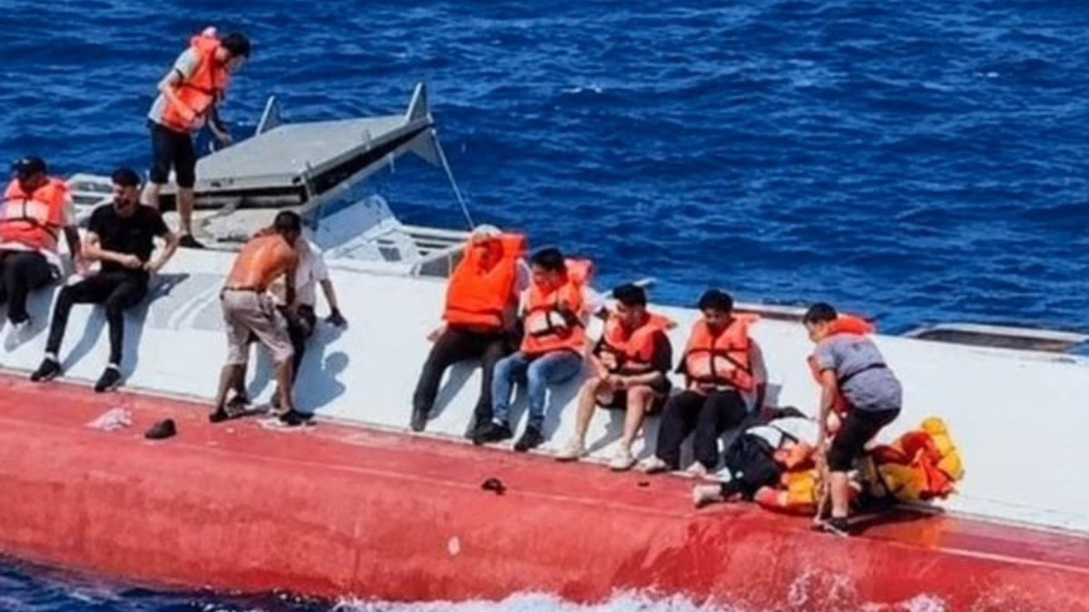 Girne'deki gemi faciasından sağ kurtulan Gaziantepli iki kuzen, dehşet anlarını anlattı