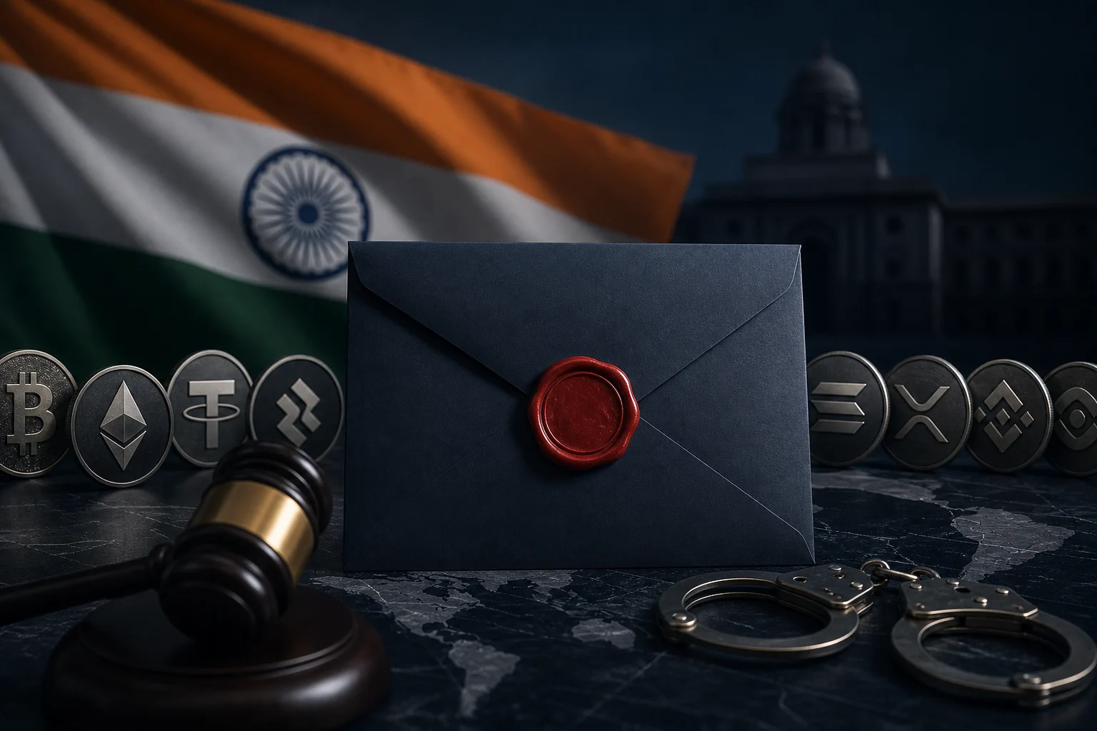 Hindistan 15 kripto platformuna kara para aklama bildirimi gönderdi