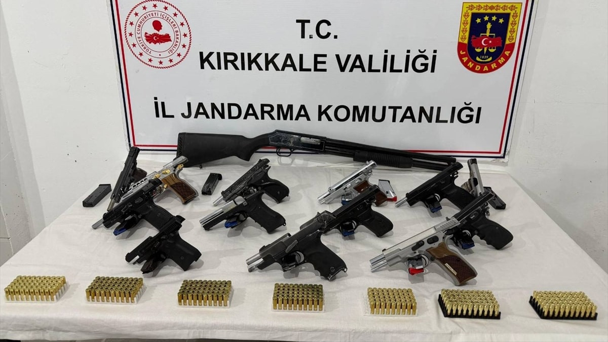 Kırıkkale'de düğünlerde havaya ateş açan 8 şüpheli yakalandı