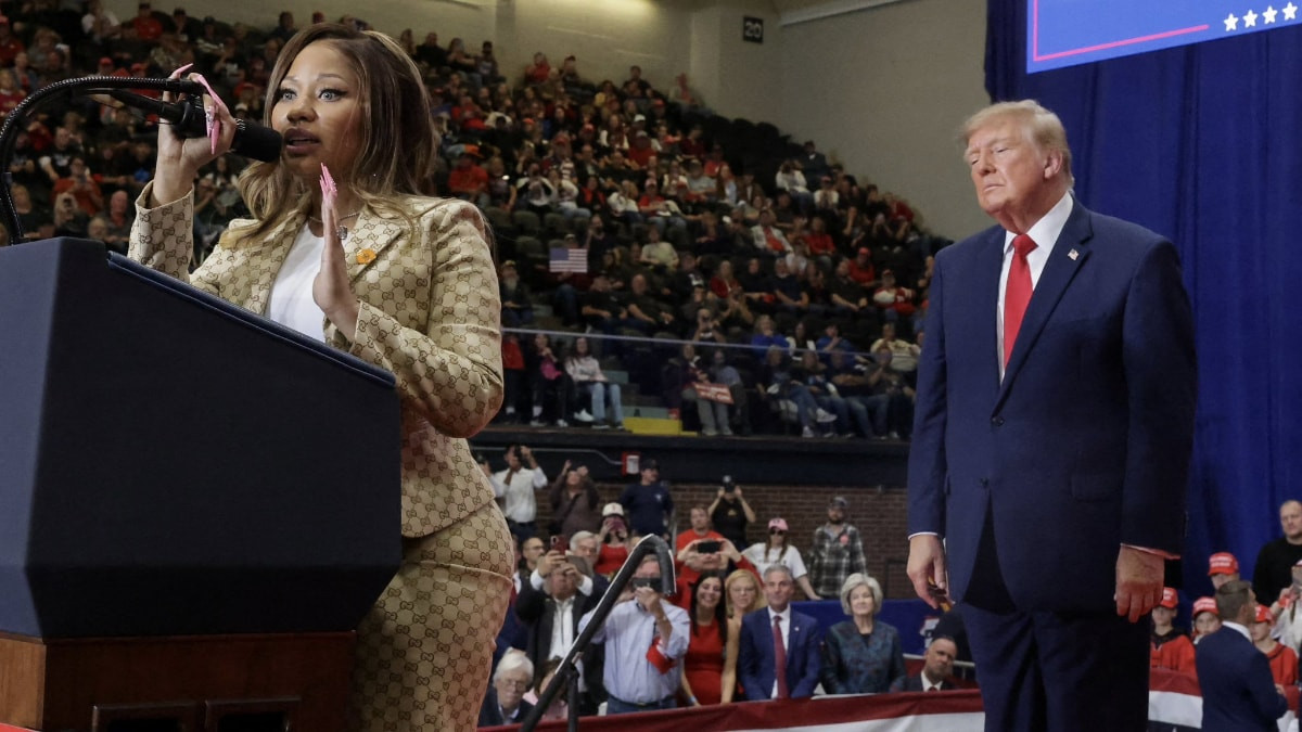 Donald Trump'tan Nicki Minaj'a: O kalçayı gözden kaçırmak zor
