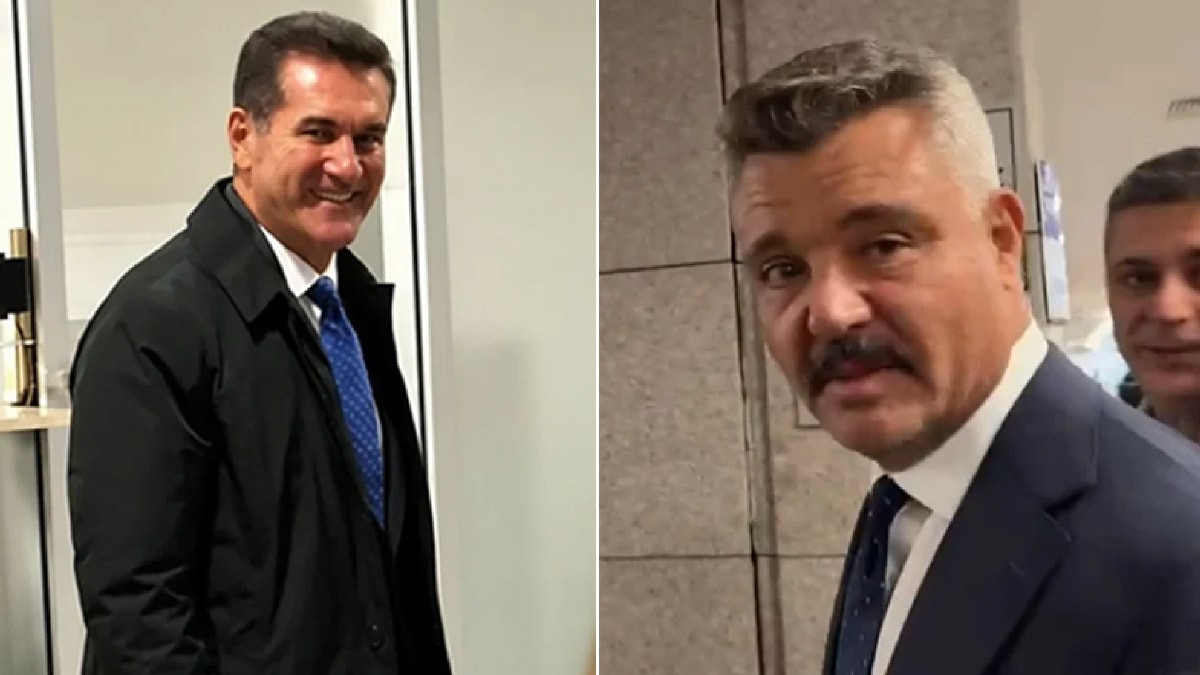 Sadettin Saran ve Mustafa Sarıgül, Çağlayan Adliyesi'ne geldi